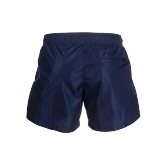 Pantalon Off-White pour homme SS21 Logo bleu marine