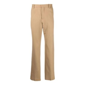 Pantalon slim en cachemire « Marron »