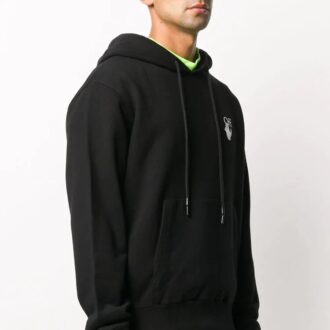 Pascal Arrows Pull à capuche pour homme Noir