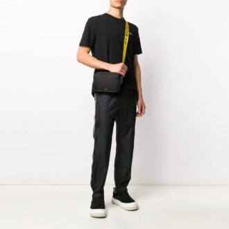 Patch Arrow Shorts Noir