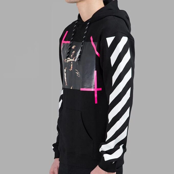 Peinture religieuse Hommes Noir/Rose