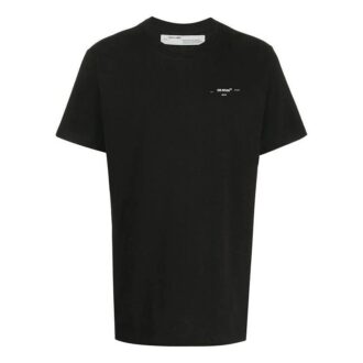 Petit logo, col rond, Shorts, noir