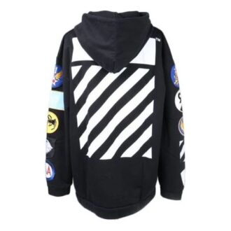Polaire à capuche et fermeture éclair à manches longues pour homme, noir