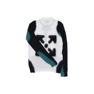 Pull Arrow noir/blanc pour homme Blanc