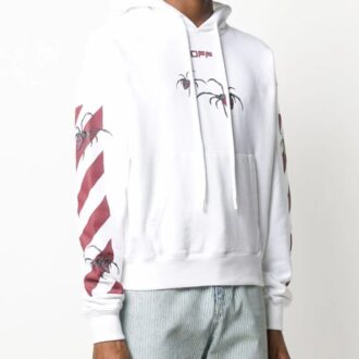 Pull à capuche avec logo Spider Arrows