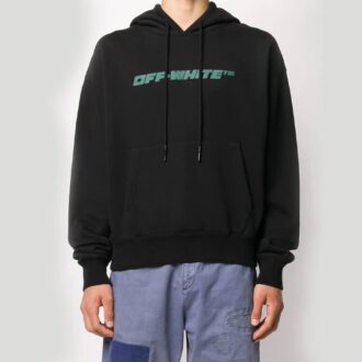Pull à capuche FW20 Trellis Worker pour homme, noir