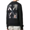 Pull Caravaggio Angel Printing pour homme, noir, collection automne-hiver 2020