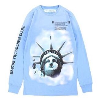 Pull à col rond C O Virgil Abloh Liberty