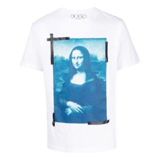 Pull à col rond et manches courtes avec imprimé personnage SS22, version standard, blanc Pull à col rond et manches courtes avec imprimé personnage SS22, version standard, blanc