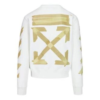 Pull à col rond et manches longues pour homme avec logo Tape Arrow Pull à col rond et manches longues pour homme avec logo Tape Arrow