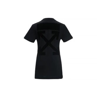 Pull à col rond Off-White à Shorts noirs