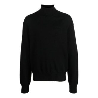 Pull à col roulé en laine