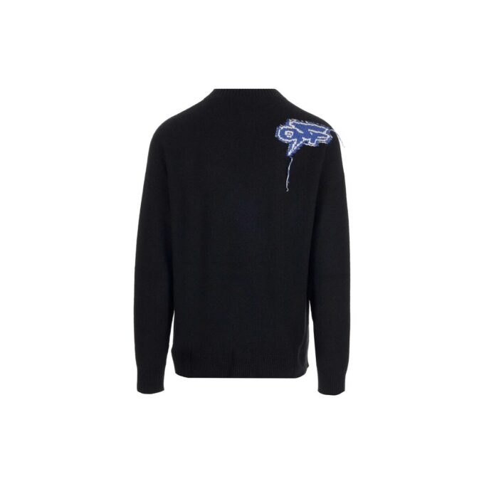 Pull en laine Arrows Intarsia