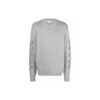 Pull en laine brodé de logo Off-White pour homme, gris