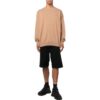 Pull en maille avec logo brodé