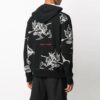 Pull en maille intarsia Off-White pour homme SS21 Noir