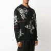 Pull en maille intarsia Off-White pour homme SS21 Noir