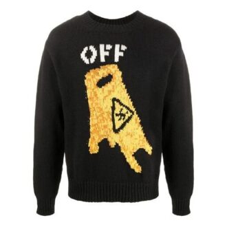 Pull homme FW20 noir/jaune