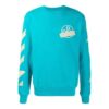 Pull imprimé Arrows pour homme, bleu