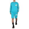 Pull imprimé Arrows pour homme, bleu