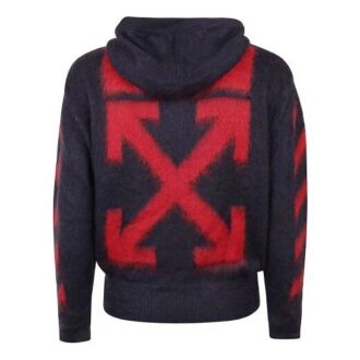 Pull à imprimé flèches FW20 pour homme, noir