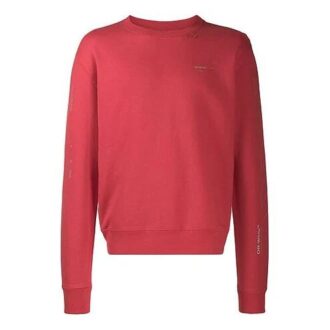 Pull à imprimé flèches Rouge