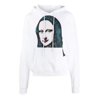 Pull à imprimé FW20 pour homme, blanc