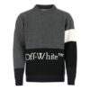 Pull imprimé logo FW20 pour homme, gris