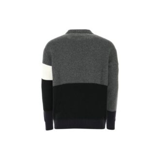 Pull imprimé logo FW20 pour homme, gris