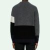 Pull imprimé logo FW20 pour homme, gris