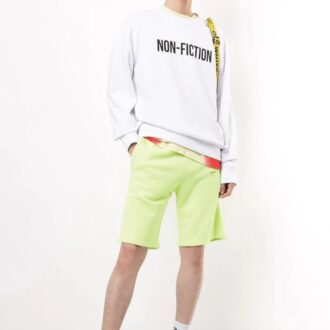 Pull à imprimé slogan Off-White pour homme, blanc