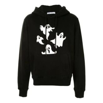 Pull à manches longues avec logo Ghost pour homme