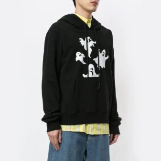 Pull à manches longues avec logo Ghost pour homme