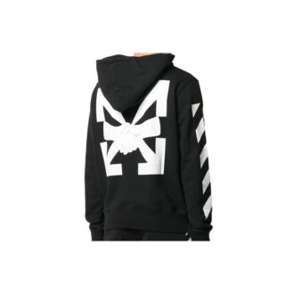 Pull à manches longues pour homme avec logo et rayures diagonales