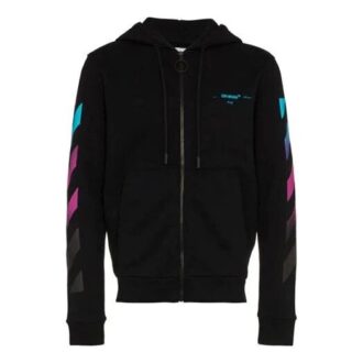 Pull à manches longues pour homme avec motif de flèches en dégradé