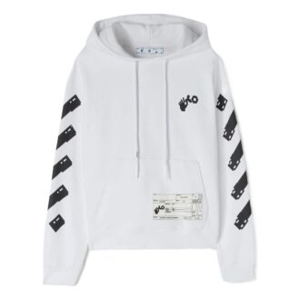 Pull Off-White Men&rsquo;s x Teenage Engineering Crossover, blanc