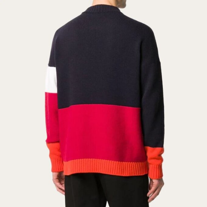 Pull Off-White pour homme avec logo Alphabet