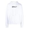 Pull Off-White pour homme, version standard avec alphabet sur la poitrine, blanc