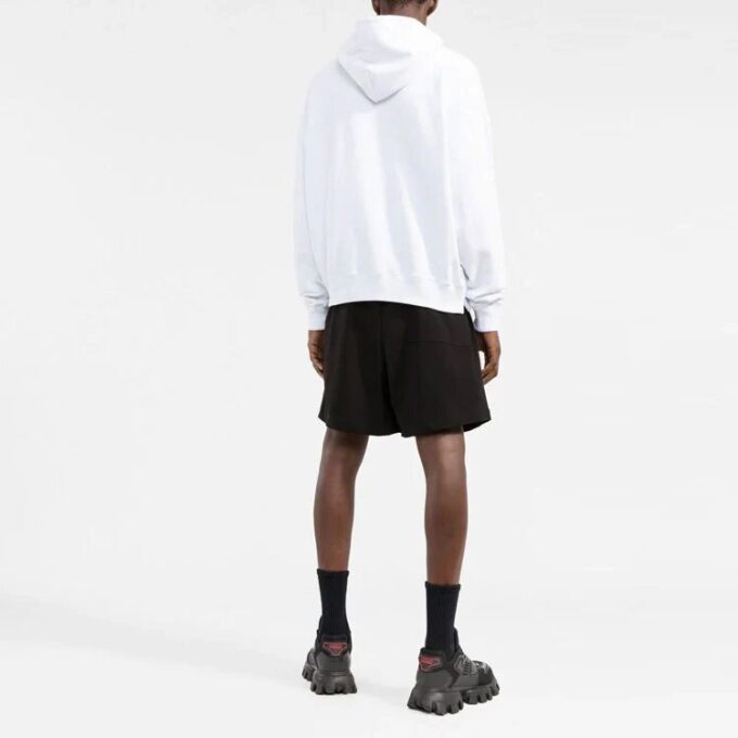 Pull Off-White pour homme, version standard avec alphabet sur la poitrine, blanc