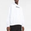 Pull Off-White pour homme, version standard avec alphabet sur la poitrine, blanc