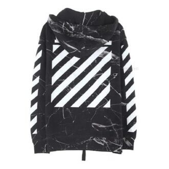Pull-over imprimé tendance pour homme noir