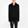 Pull-over pour homme en coton à motif Arrows au dos, fermeture éclair, coupe normale