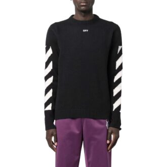 Pull rond FW22 « Noir Blanc »
