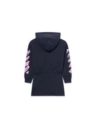 Robe à capuche Diag Splat