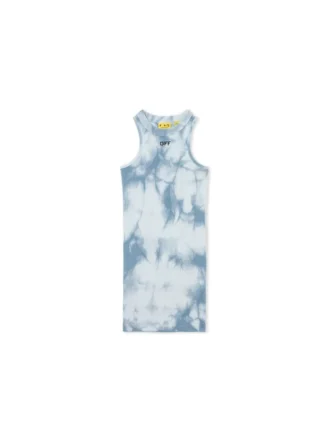 Robe côtelée tie-dye Off Stamp