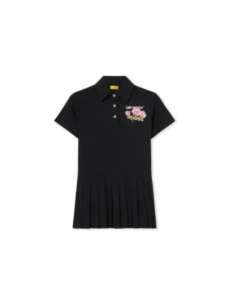Robe Daisy Tape à manches courtes
