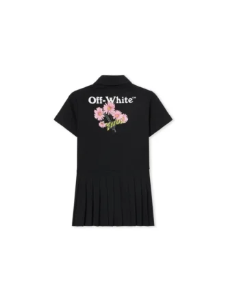 Robe Daisy Tape à manches courtes