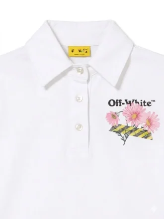 Robe Daisy Tape à manches courtes