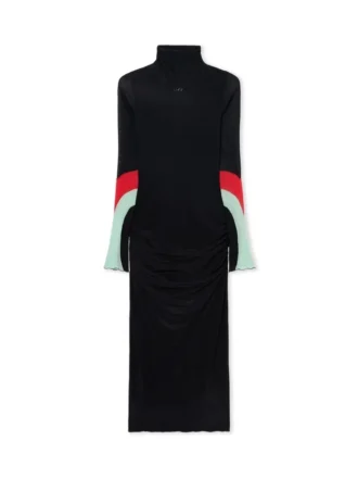 Robe à empiècements en jersey léger