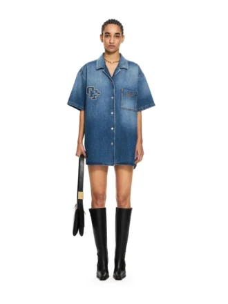 Robe en denim Royal Patch